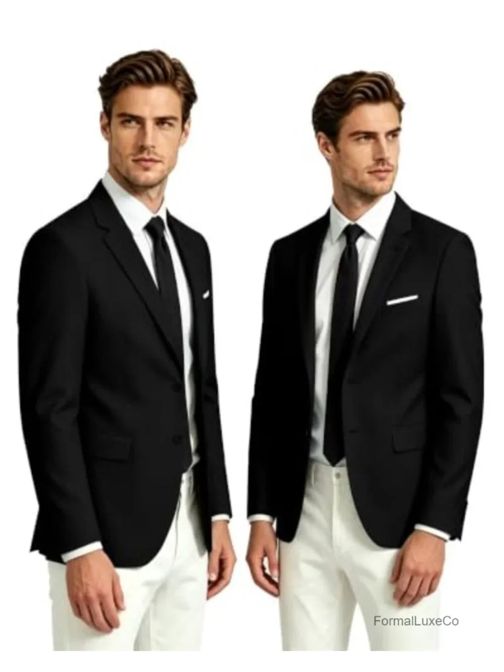Men's Slim Fit Suit Jacket Blazer Sport Coat for Wedding Prom